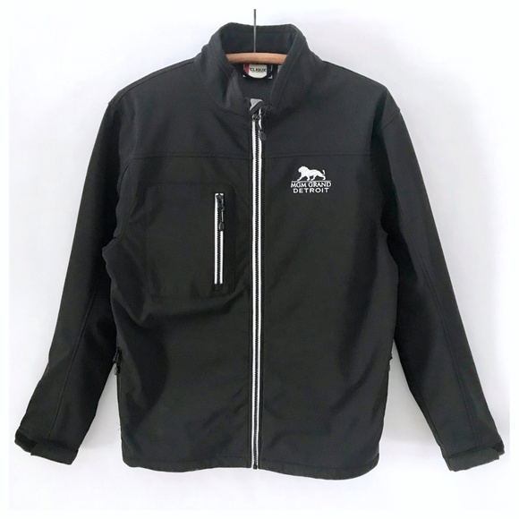 MGM Grand Detroit Black Straight Cut Jacket - Picture 1 of 14
